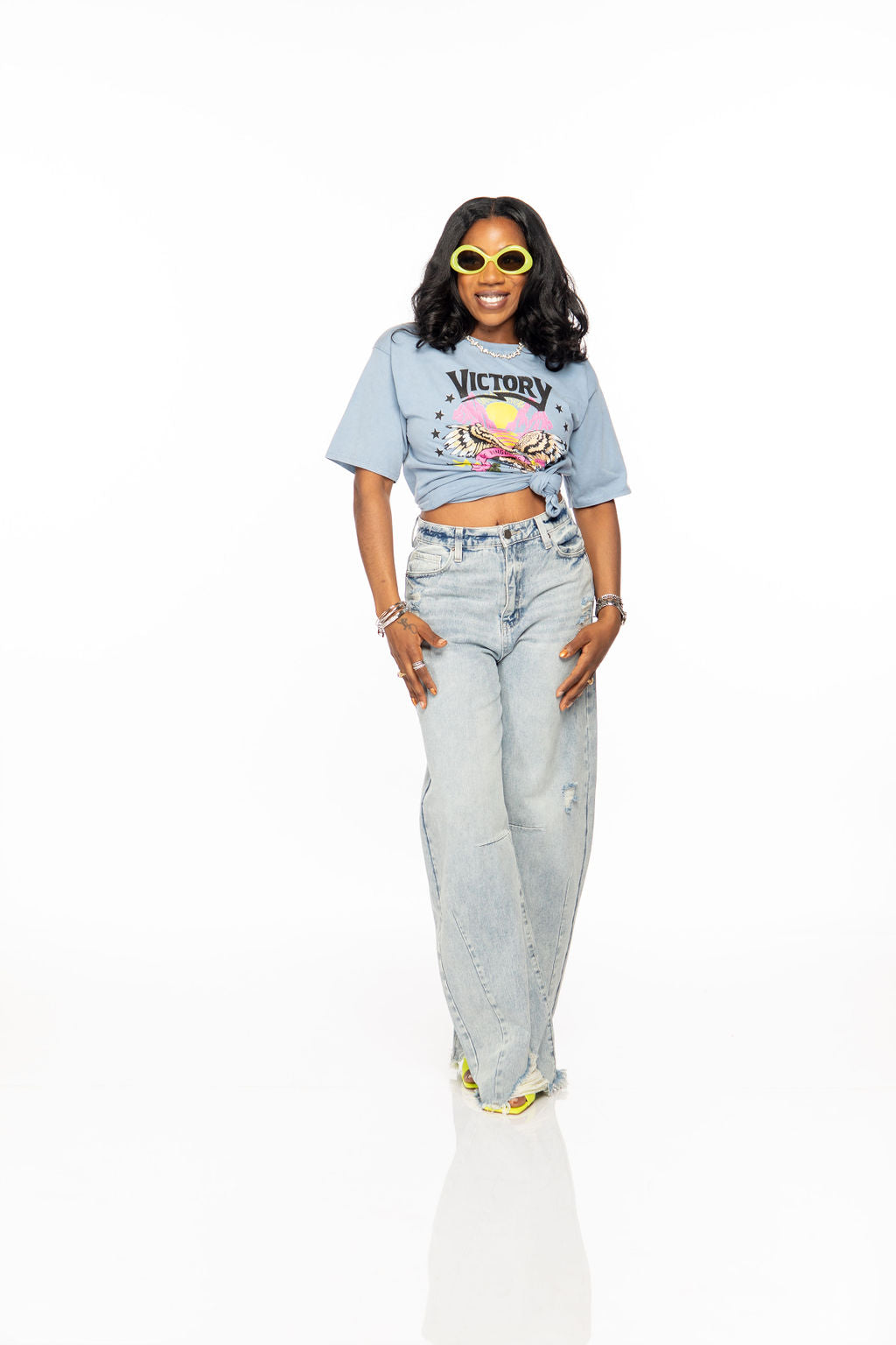 Victory Blue Graphic Tee